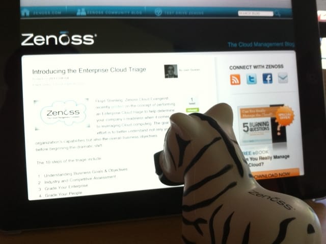 Zenny, Zebra, Zenoss, iPad