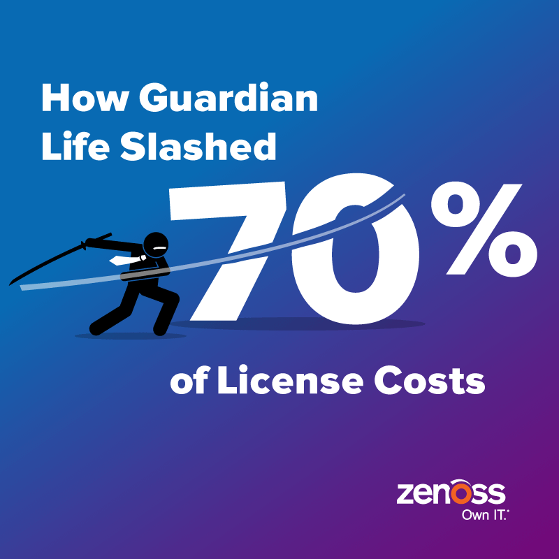 How Guardian Life Slashed 70% of License Costs
