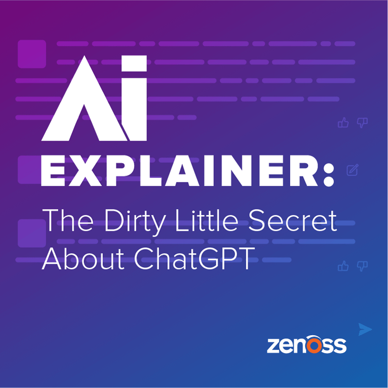 AI Explainer: The Dirty Little Secret About ChatGPT