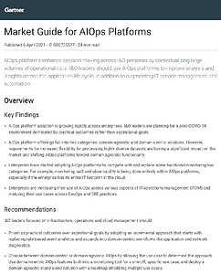 39+ 2019 Gartner Market Guide For Aiops Platforms, Aiops platforms