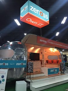 Zenoss Airstream Cisco Live Booth