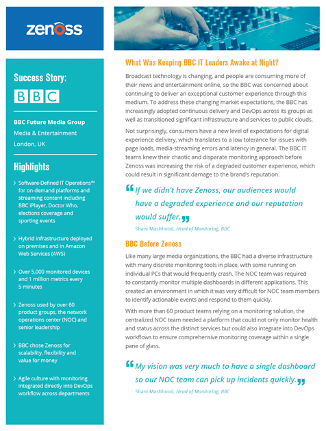 BBC Success Story